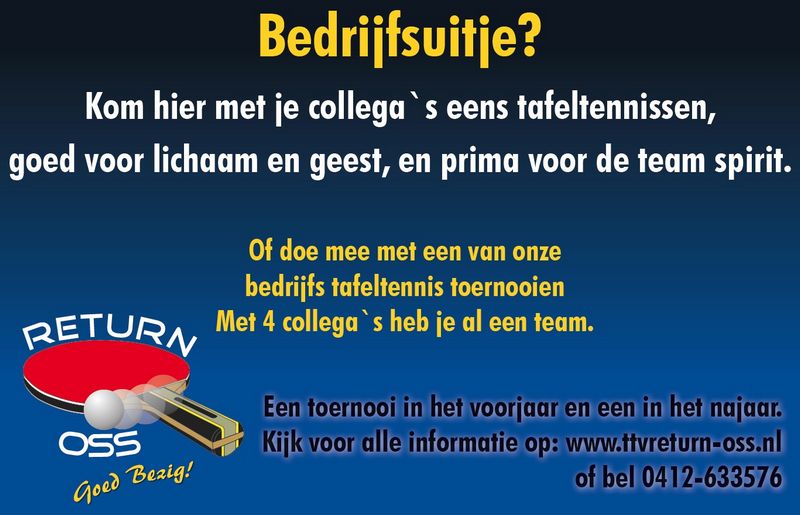 Bedrijfsuitje actie-2019