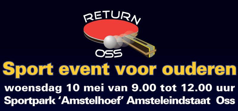 TTV Return sport event voor ouderen 10 mei 2023